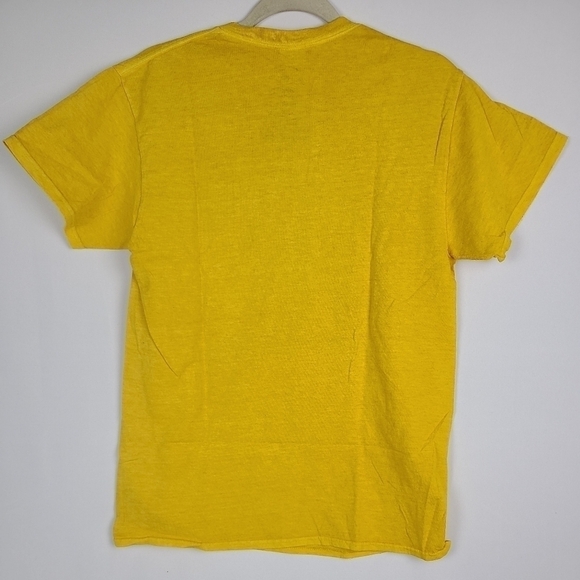 NEW Forever 21 Womens Yellow SLASH RN FNR Graphic T-shirt. Sz M/L. NWT - Picture 3 of 4